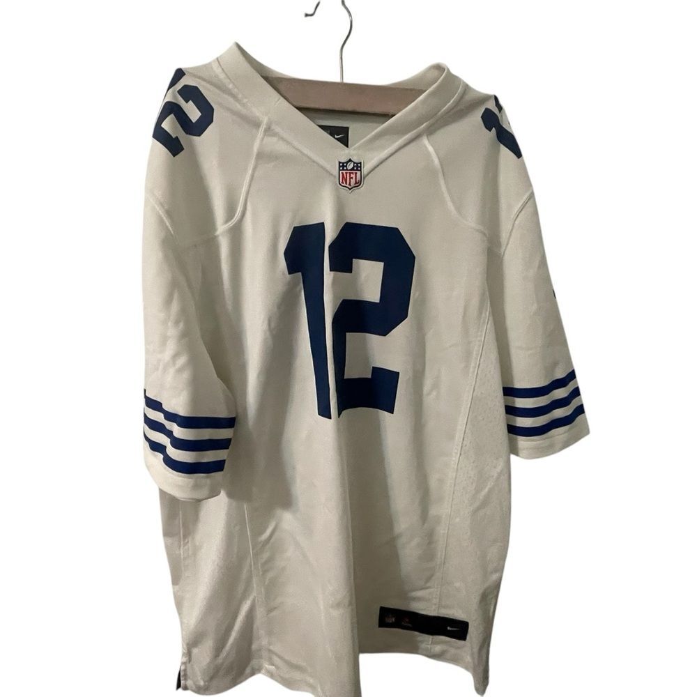 Indianapolis Colts NFL - Nike OnField Andrew Luck Football Jersey Mens Sz Large